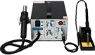 Термовоздушная паяльная станция с набором жал